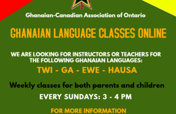 GHANAIAN LANGUAGE CLASSES