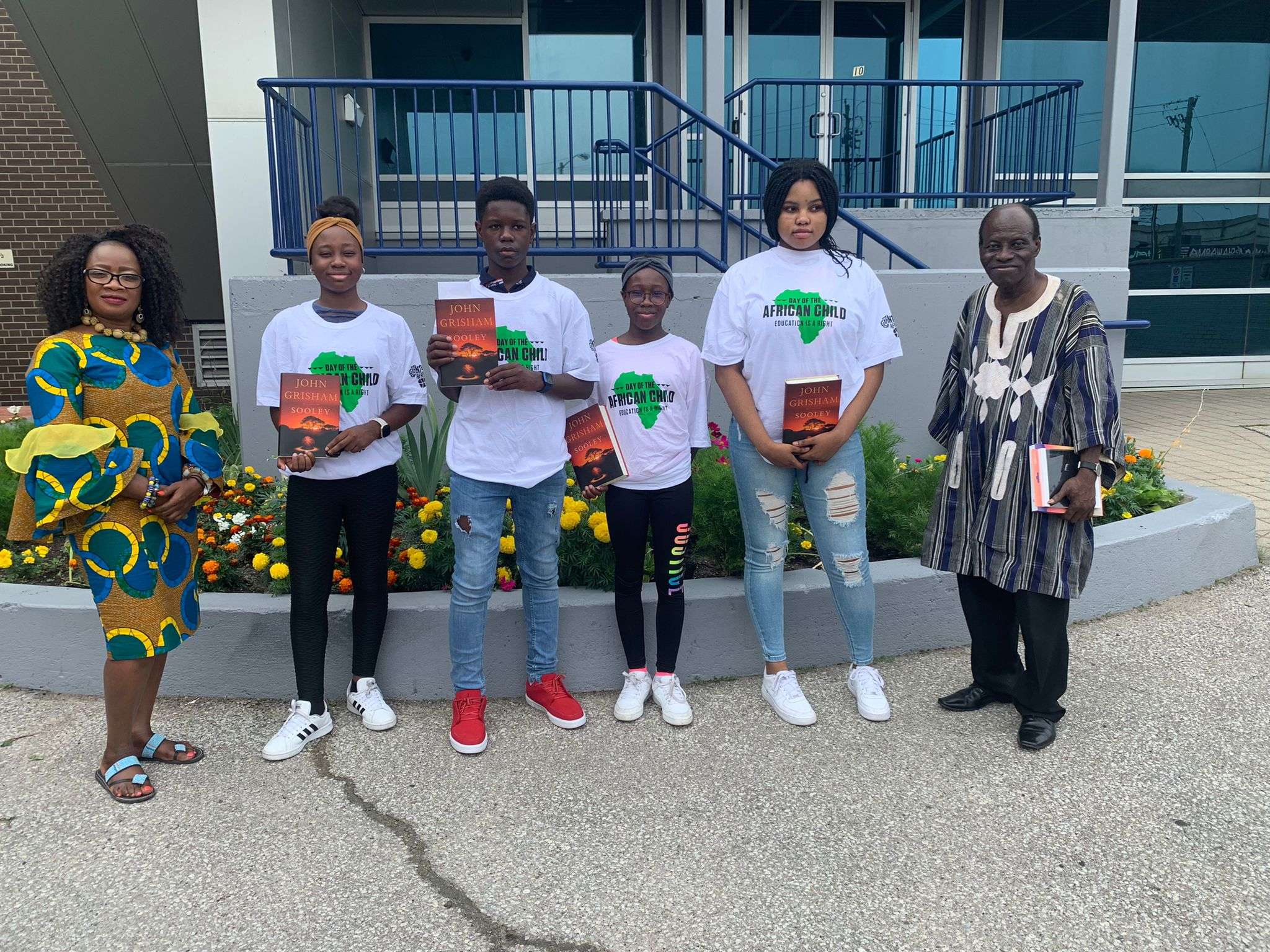 Some GCAO Homework Club students honoured in Toronto by Giants of Africa. By Joe Kingsley Eyiah