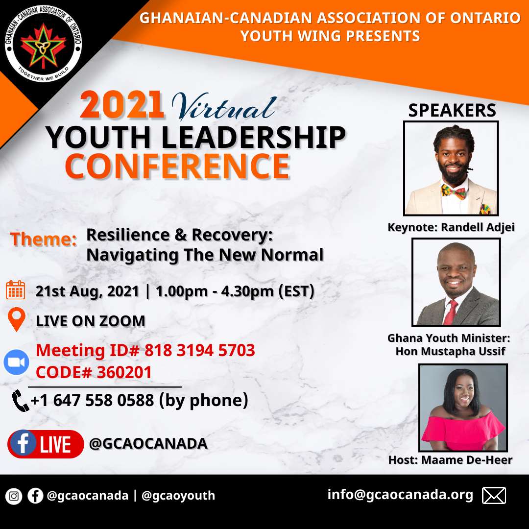 4th Annual Ghanaian-Canadian Youth Leadership Conference (Event Summary)