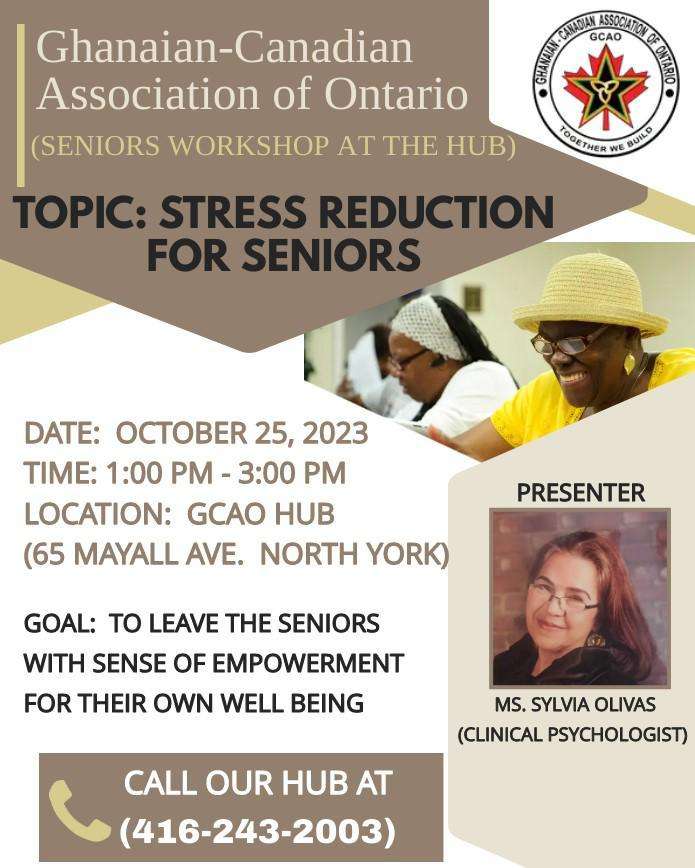 Stress Reduction for Seniors