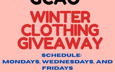 GCAO Winter Clothing Giveaway